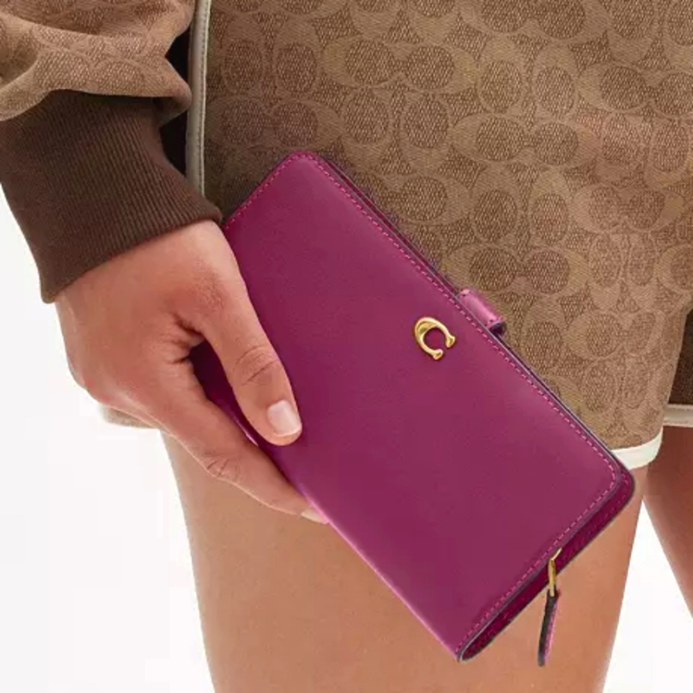 Coach Purple Wallet